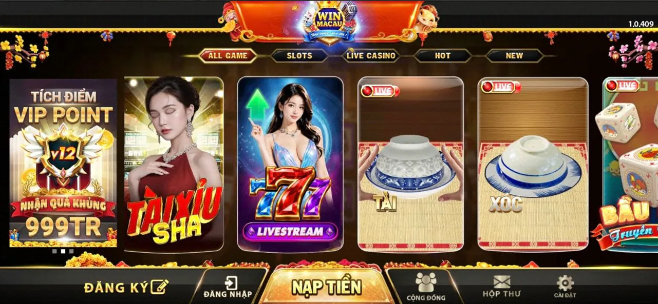 WIN MACAO Features